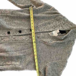 H&M grey knitted cardigan L